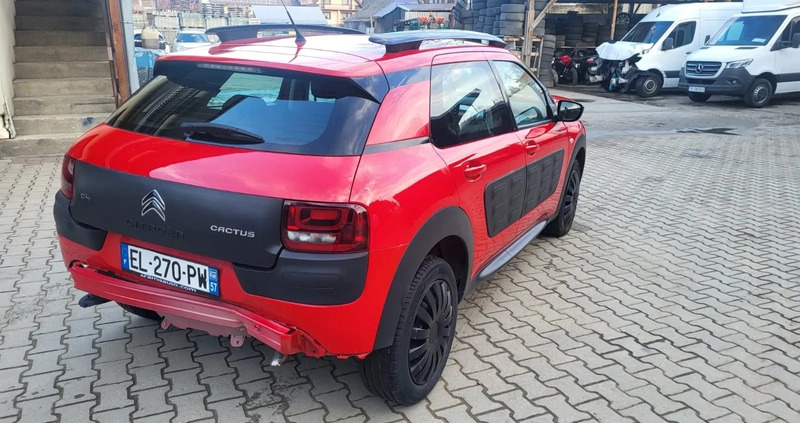 Citroen C4 Cactus cena 25900 przebieg: 126839, rok produkcji 2017 z Iwonicz-Zdrój małe 121